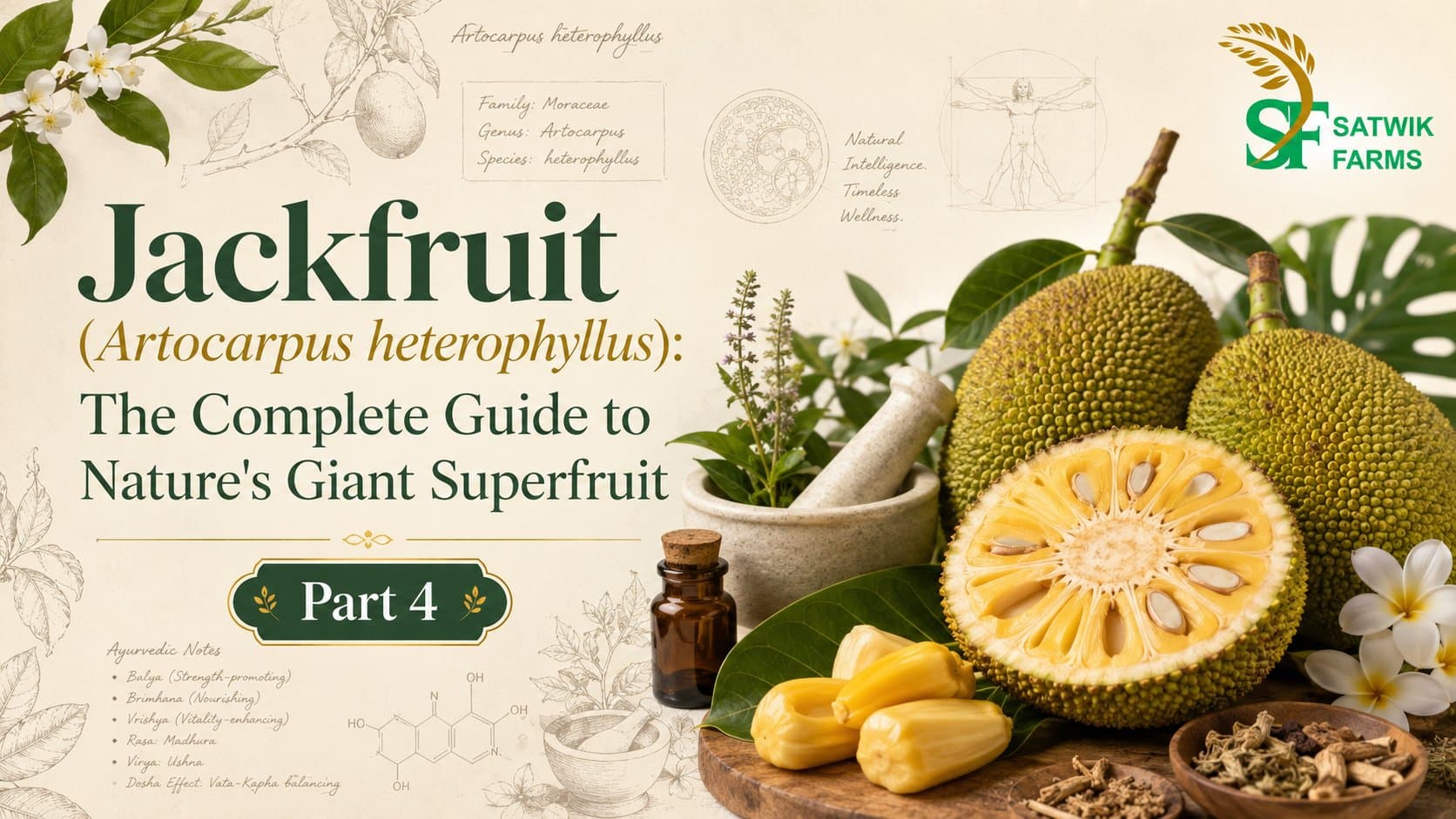 Jackfruit in Ayurveda & Satwik Living (Part 4): Doshas, Traditional Wisdom & Mindful Eating