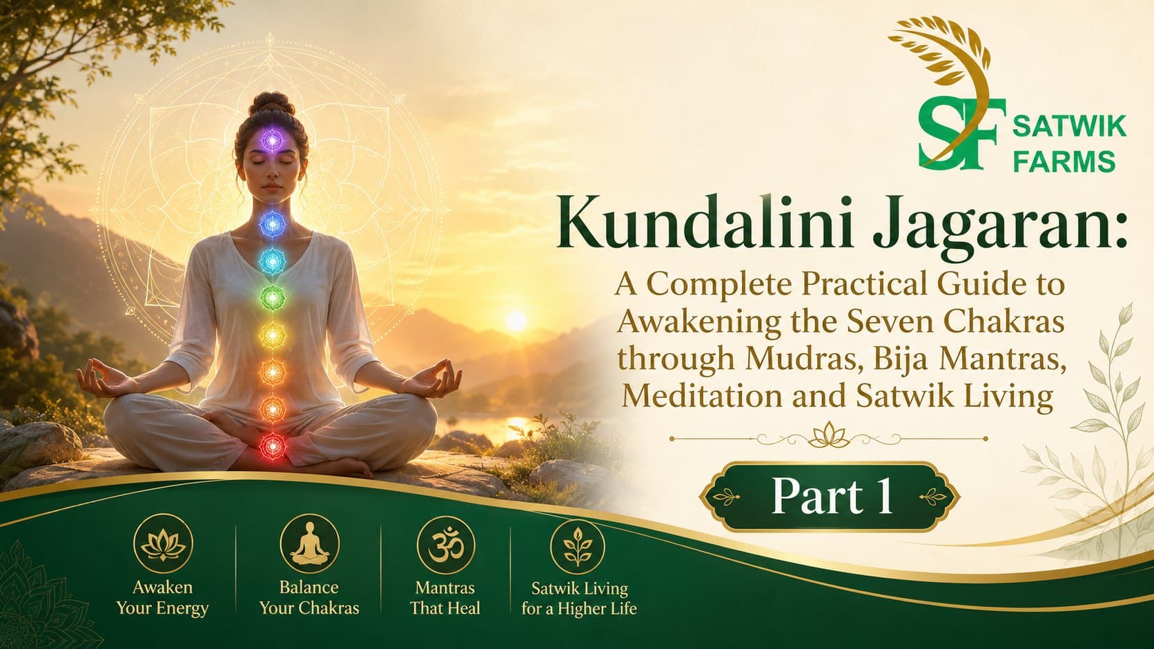 Kundalini Jagaran (Part 1): What Is Kundalini Shakti? The Seven Chakras & Satwik Foundations